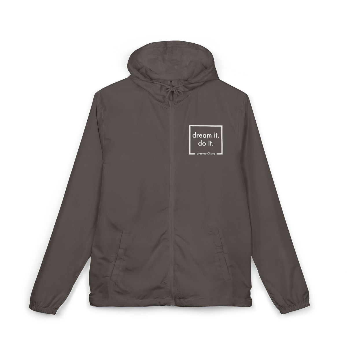 Dream It Do It Unisex Full-Zip Windbreaker Jacket