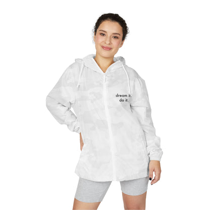 Dream It Do It Unisex Full-Zip Windbreaker Jacket