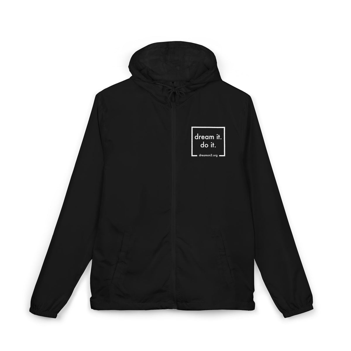 Dream It Do It Unisex Full-Zip Windbreaker Jacket