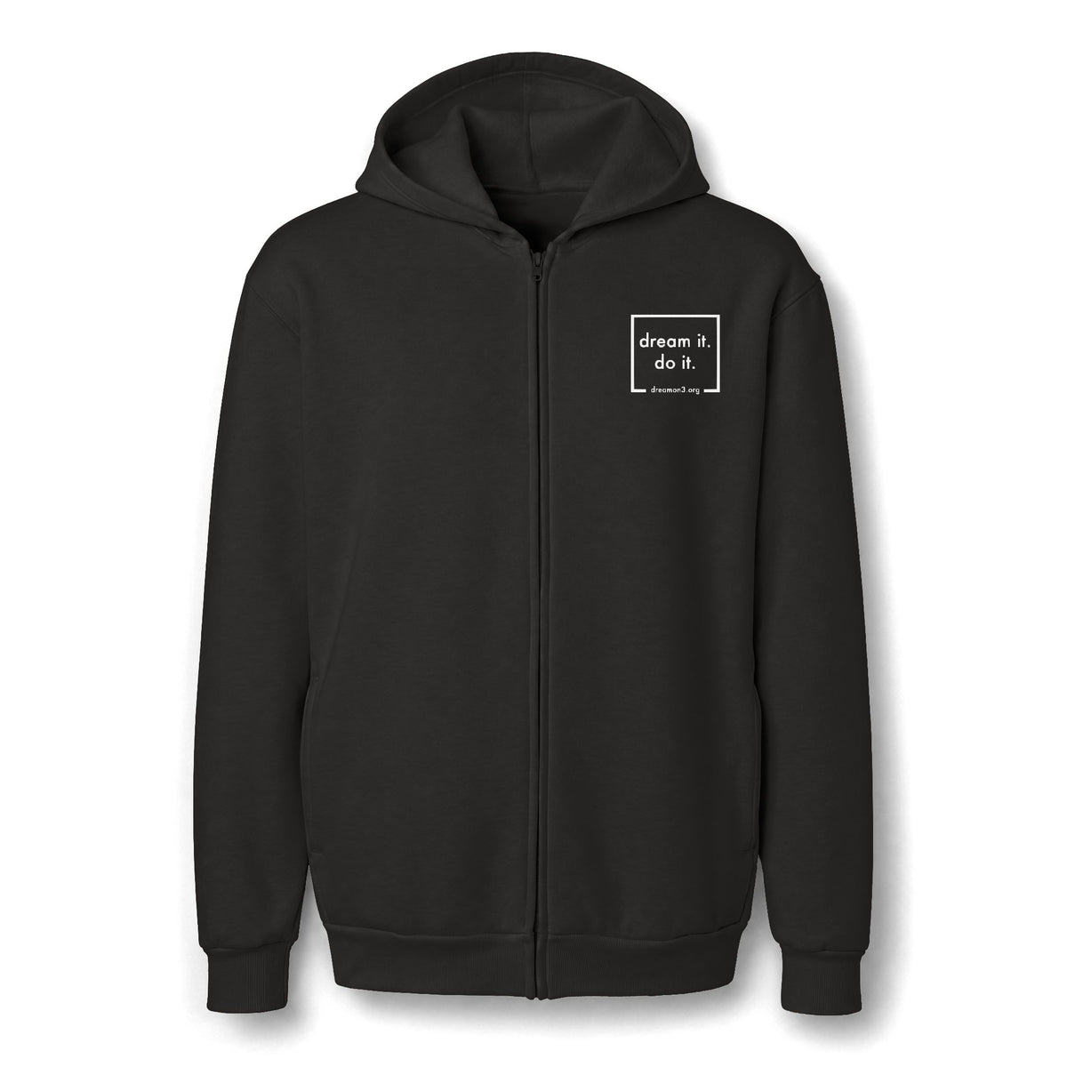 Unisex ReFlex Fleece Full-Zip Hoodie Sweatshirt