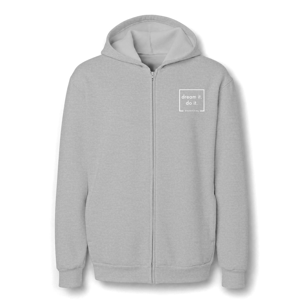 Unisex ReFlex Fleece Full-Zip Hoodie Sweatshirt