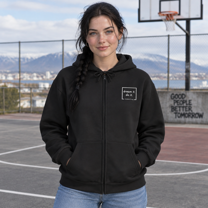 Unisex ReFlex Fleece Full-Zip Hoodie Sweatshirt