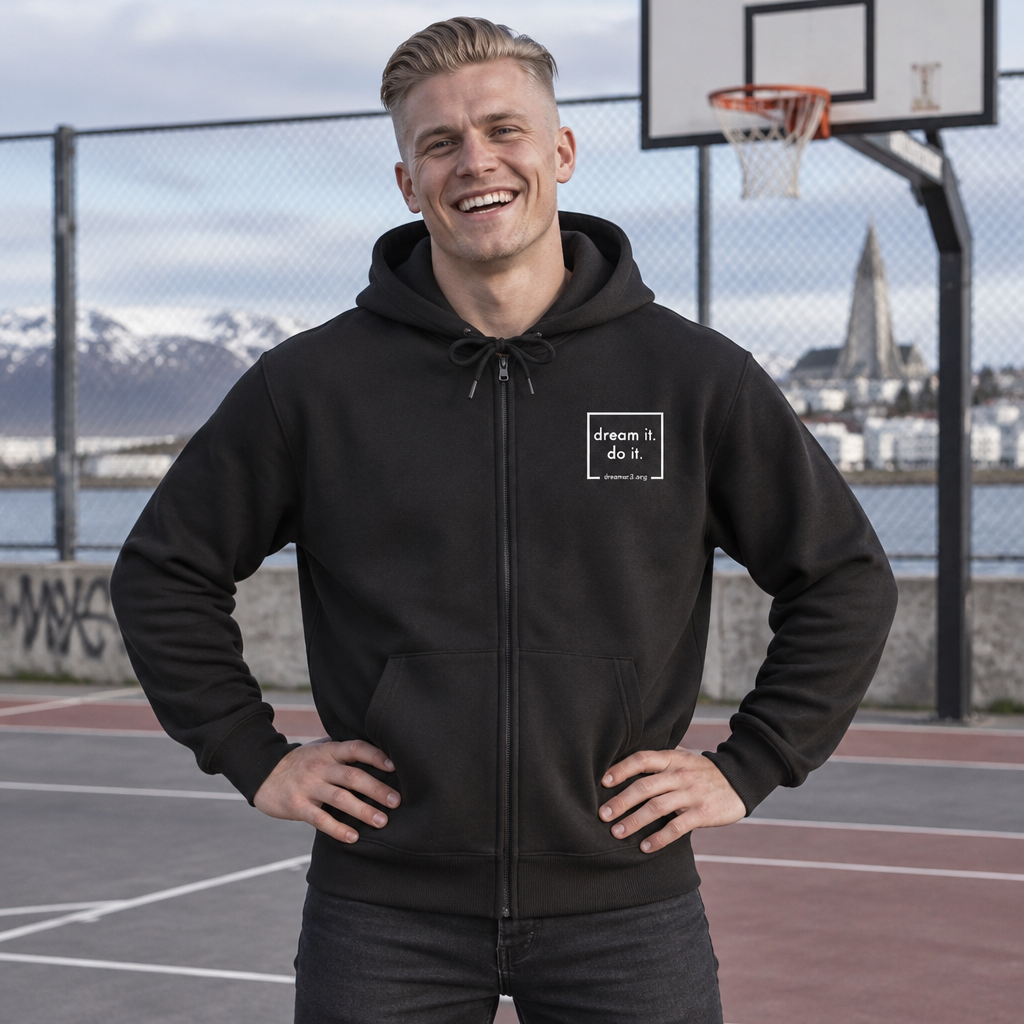 Unisex ReFlex Fleece Full-Zip Hoodie Sweatshirt