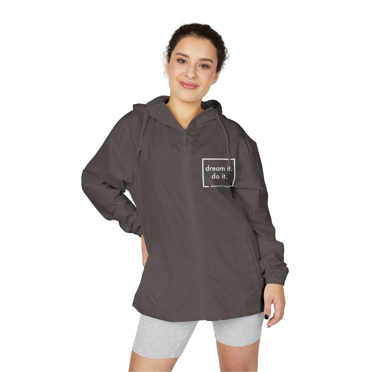 Dream It Do It Unisex Full-Zip Windbreaker Jacket