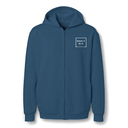 Unisex ReFlex Fleece Full-Zip Hoodie Sweatshirt