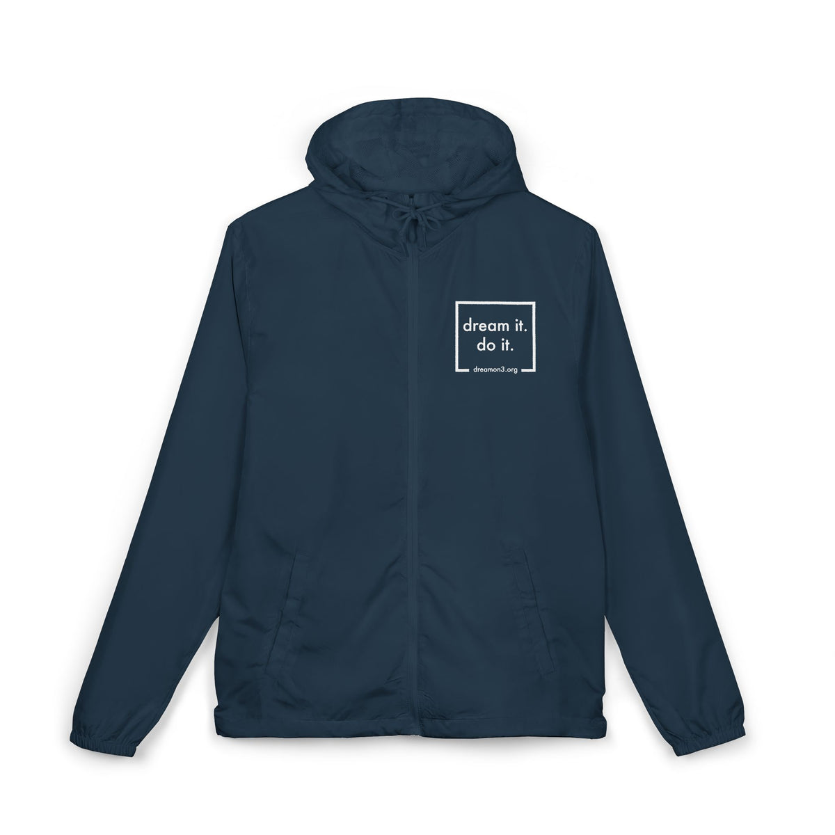 Dream It Do It Unisex Full-Zip Windbreaker Jacket
