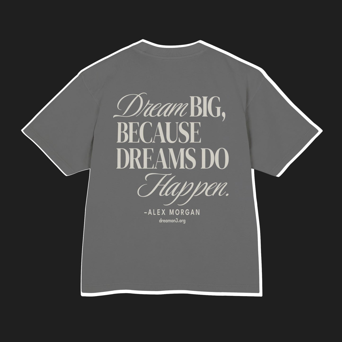 'DREAMS HAPPEN' MEN'S HEAVY TEE